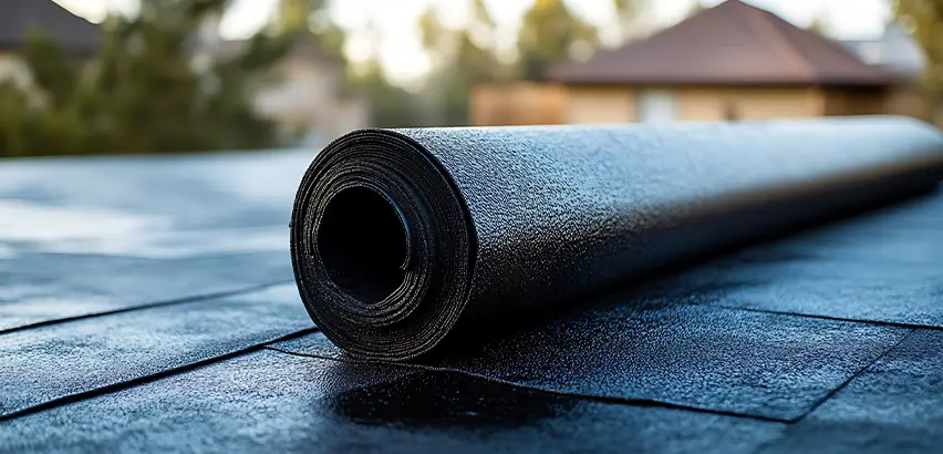 Rubber Flat Roof Replacement in Edgewood