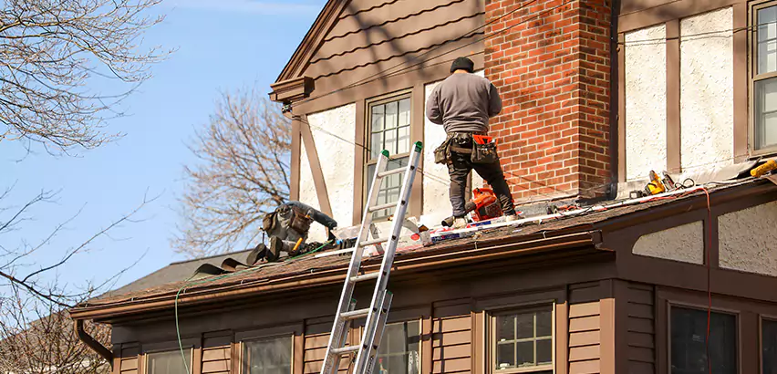 Roof Siding Trim Repair in Edgewood