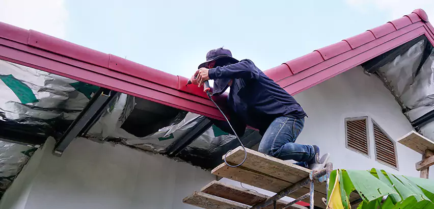 Residential Wind Damage Roof Repair in Edgewood